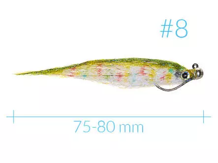 Jig HP Minnow Streamer Trout BL