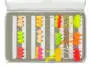 Fliegenset hotfly FORELLENTEICH EVOLUTION V2 - 36 Fliegen BL mit Box