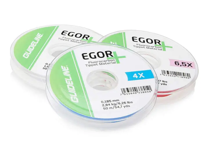 Fluorocarbon Vorfachmaterial guideline EGOR+ - 0,185 mm