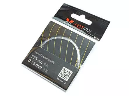 Geknotetes Vorfach hotfly CLASSIC - 275 cm
