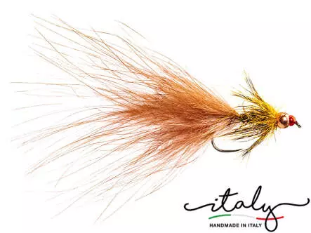 Brown Heavy TG Marabou Leech Evo