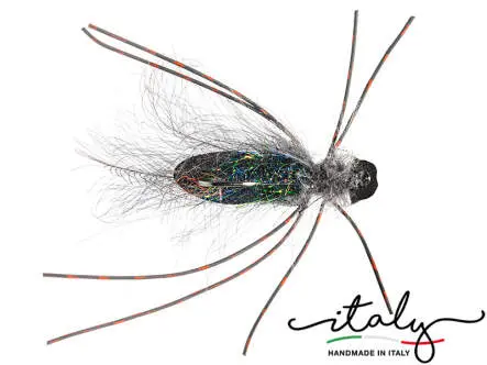 Large Foamfloater Black CDC Stonefly 10
