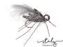 Large Foamfloater Black CDC Stonefly 10