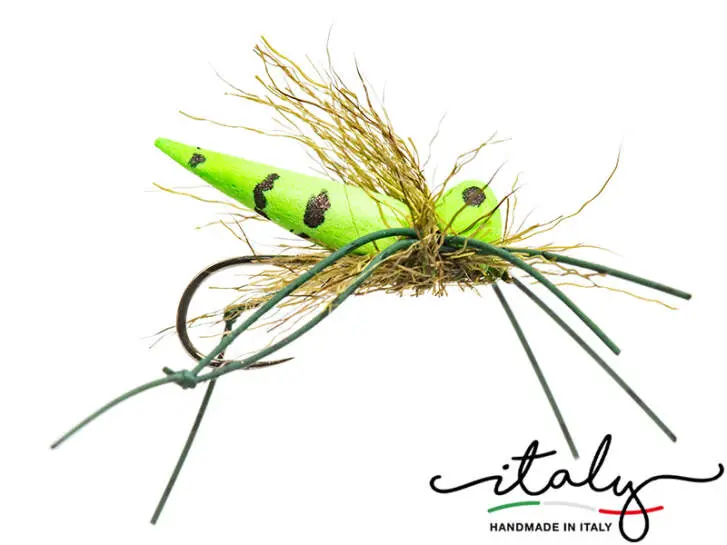 Legged Foam Hopper Green