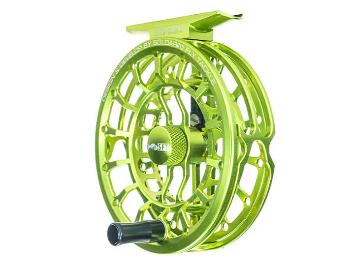 Fliegenrolle sft EXTRA CLICK UL metallic olive - # 0/4