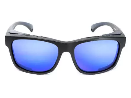 Polbrillen solano CRAB - blue mirrored