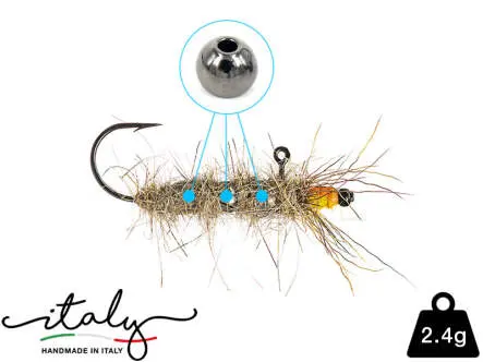 Allis Giant X-Heavy 3X TG Peeping Caddis Green