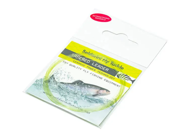 TAPERED LEADER CLASSIC lt. olive sft - 360 cm / 12 ft