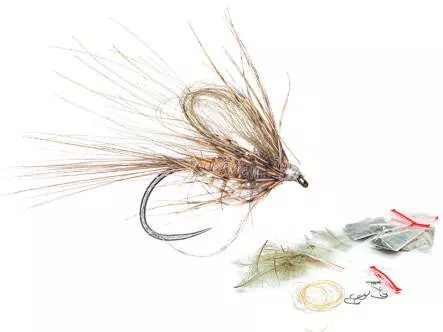 CDC Emerger Fliegenbinde Set