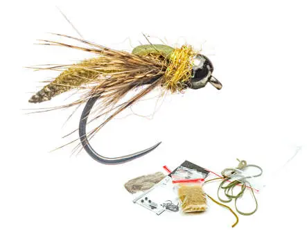 Agile Nymph Fliegenbinde Set