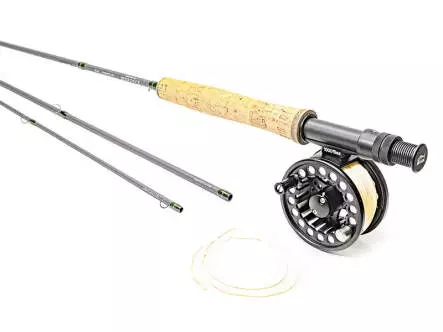 Fliegenfischer Set Einsteiger ITALIAN CASTING STYLE ECO -...