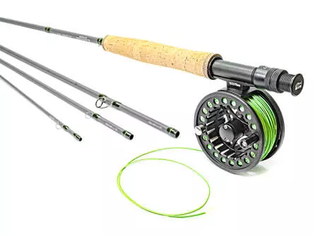 Fliegenfischer Set Einsteiger UNIVERSAL CLASSIC FLY ECO