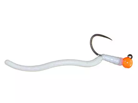 Hot Squirmy Worm White TG BL