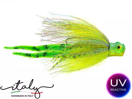 Crazy Kymera Tail Chartreuse lurevo - 18 cm - 23 g