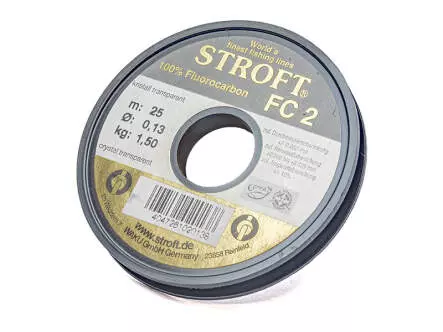 Fluorocarbon Vorfachmaterial stroft FC2 - 25 m