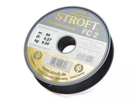 Fluorocarbon Vorfachmaterial stroft FC2 - 50 m