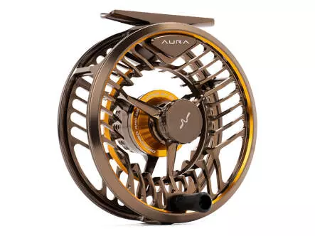 Fliegenrolle guideline AURA bronze