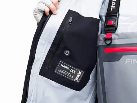 Watjacke finntrail WADEMAN dark grey - M