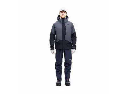 Watjacke finntrail WADEMAN dark grey - M