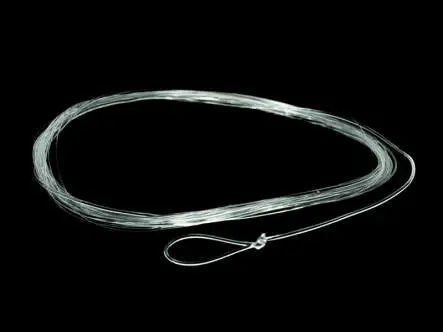 Knotenlos gezogenes Vorfach POWER - 275 cm - 0,13 mm