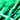 PFAUENGRAS hotfly - 1 g - ca. 15 cm - green